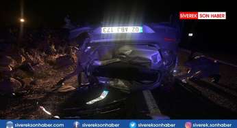 Otomobil takla attı: 1 yaralı