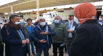 Başkan Ayşe Çakmak buğday pazarı esnaflarını dinledi