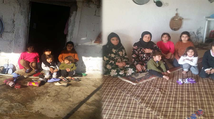 7 çocuklu aile yardım bekliyor!