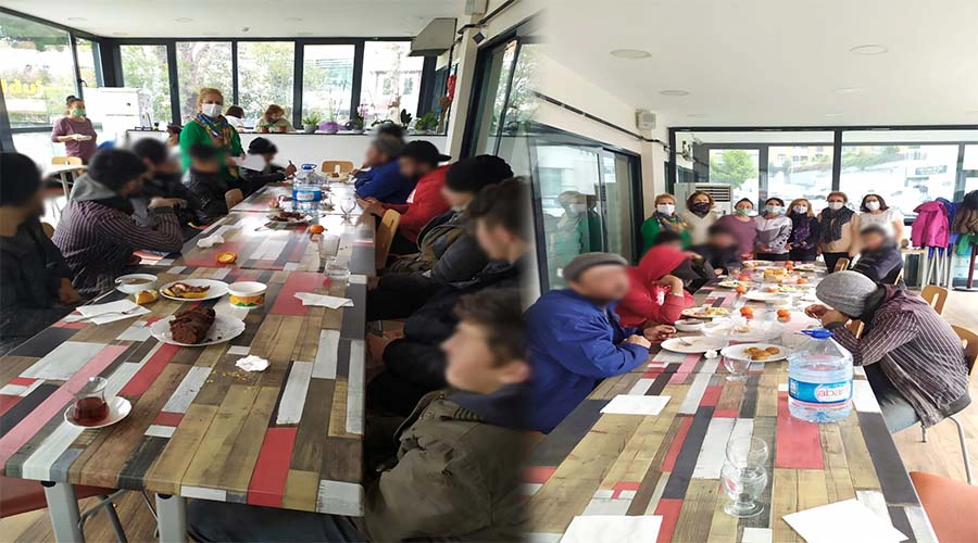 Eğitim gönüllüleri Siverekli öğrencileri ağırladı