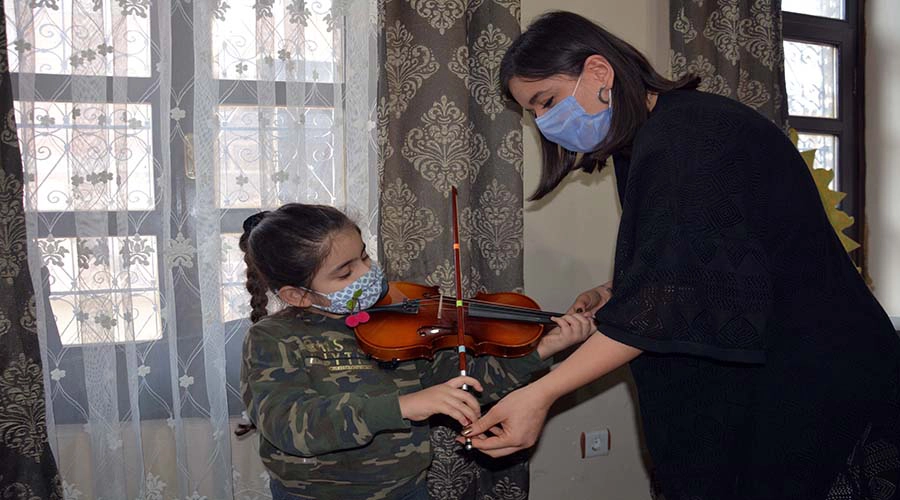 Geleceğin sanatçıları belediye kurslarında yetişiyor