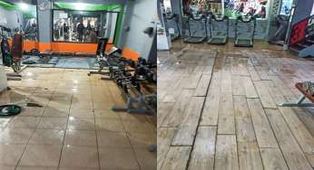 İş yerini su basan esnaf şikayetçi oldu