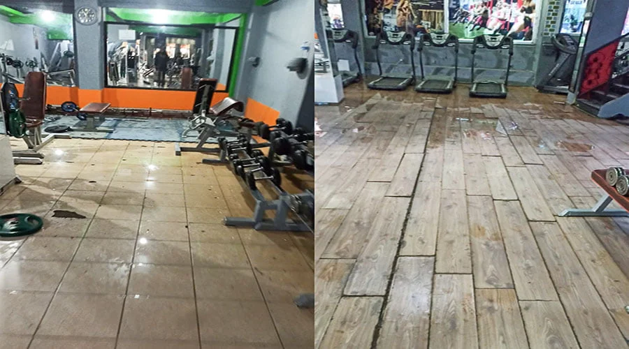 İş yerini su basan esnaf şikayetçi oldu