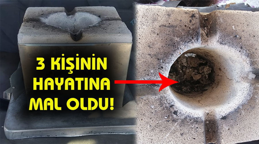 Taş ocakta yakılan kömür 3 hayata neden oldu!