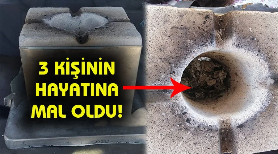 Taş ocakta yakılan kömür 3 hayata neden oldu!