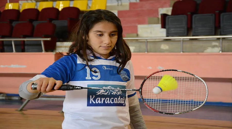 Badminton Milli Takımına seçilmek için ter döküyorlar