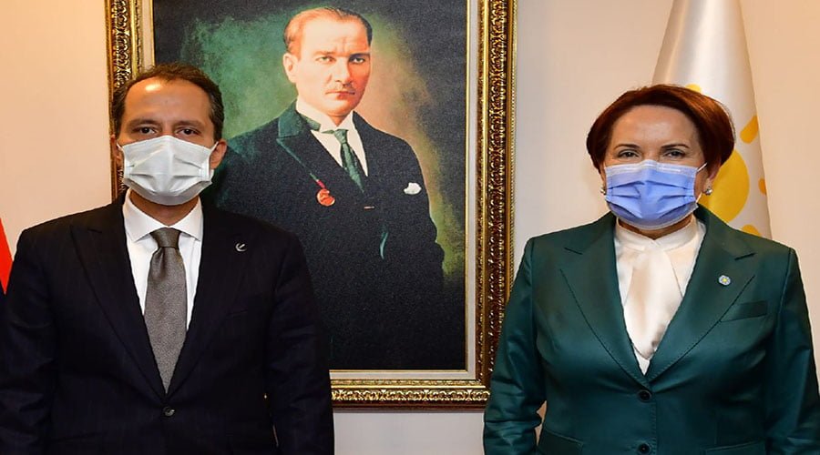 Yeniden Refah lideri Fatih Erbakan’dan Meral Akşener’e ziyaret