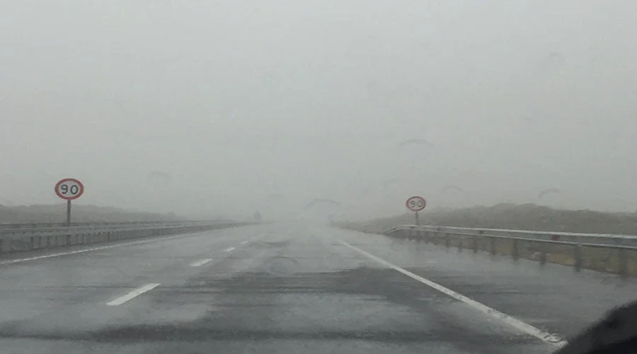 Yoğun sis etkili oluyor!