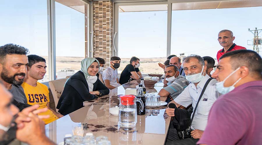 Başkan Çakmak bedensel engelli sporcuları ziyaret etti