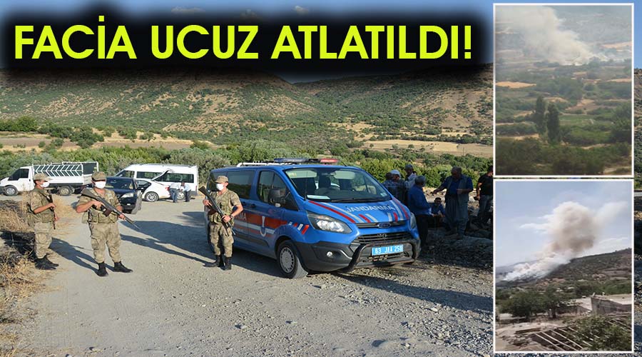 Siverek kırsalında yangın! Orman yangını son anda önlendi