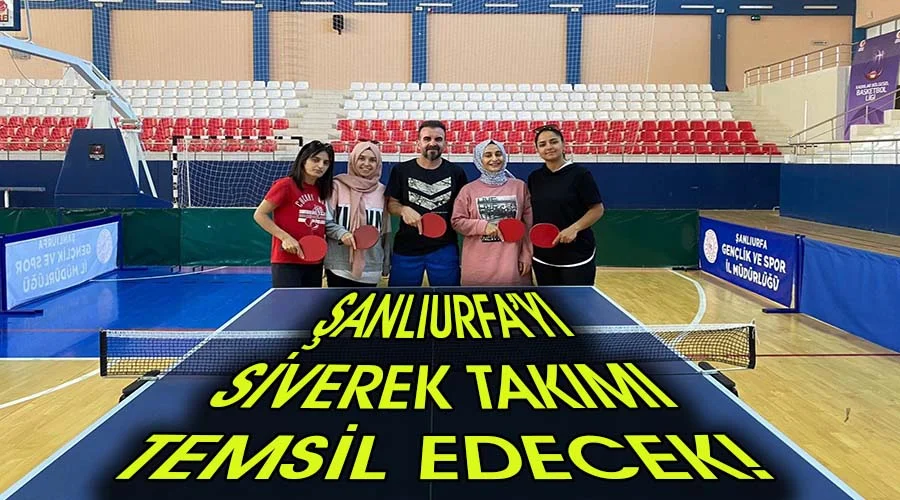 Siverek Halk Eğitim Merkezi tenis takımından çifte başarı