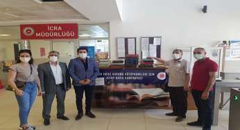 SİVİL DER’den cezaevi kütüphanesine kitap bağışı