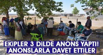 Kırsalda aşılama çalışmaları sürüyor