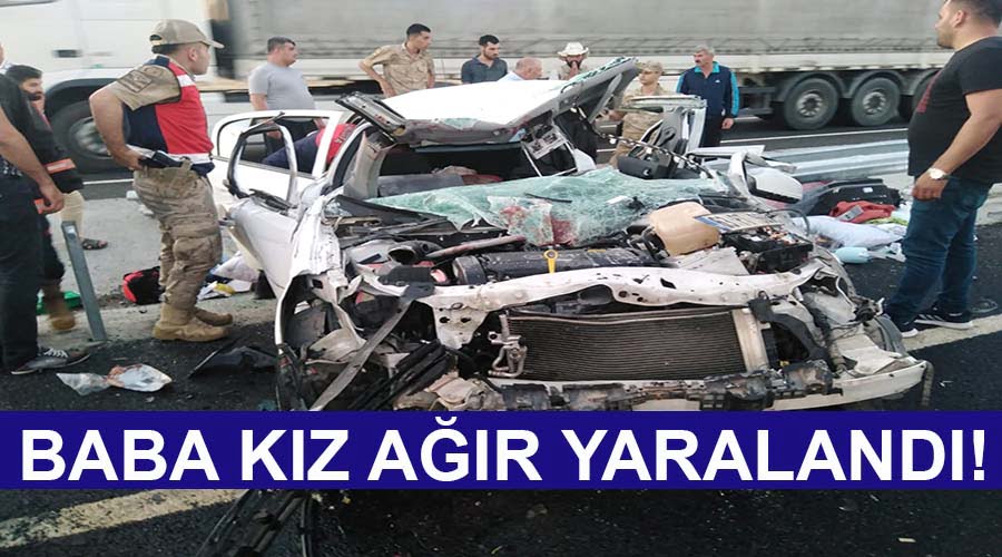 Otomobil şarampole devrildi: 2 yaralı