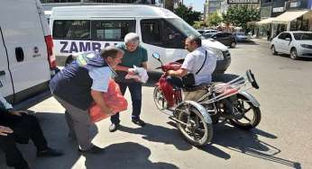 Kurban etleri ihtiyaç sahiplerine dağıtıldı