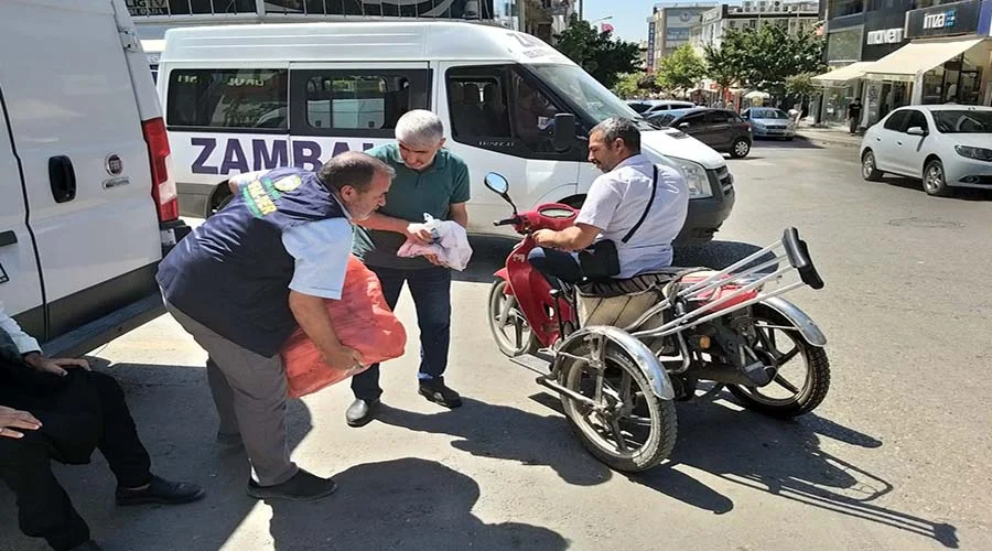 Kurban etleri ihtiyaç sahiplerine dağıtıldı