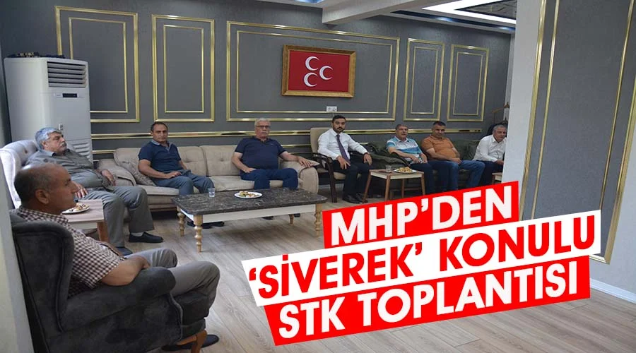 MHP İlçe Başkanı Fettahlı STK Temsilcileriyle bir araya geldi