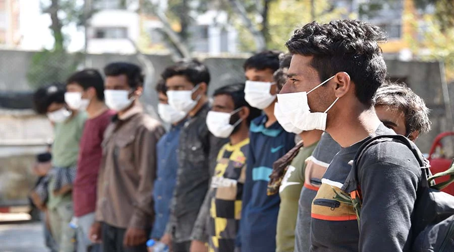 28 yabancı uyruklu göçmen yakalandı