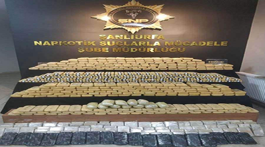 Dev operasyon! 275 kilo eroin ele geçirildi