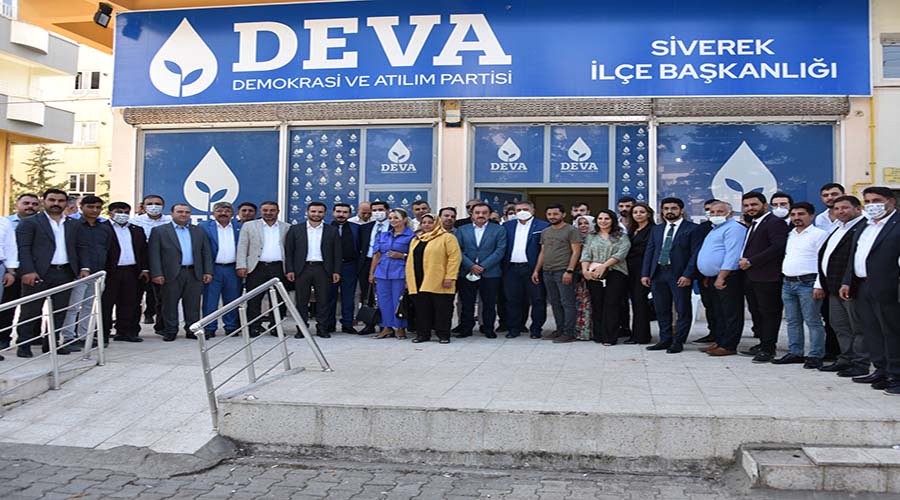 DEVA Genel Başkanı Babacan’ın Başdanışmanı Merdanoğlu Siverek’te