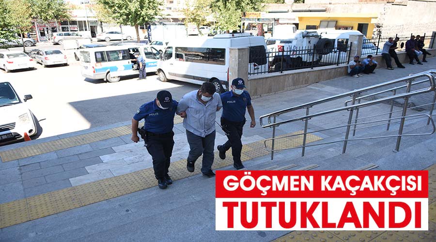 Suriye uyruklu göçmen kaçakçısı tutuklandı!