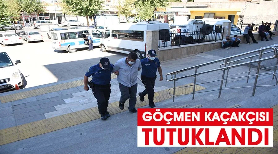 Suriye uyruklu göçmen kaçakçısı tutuklandı!