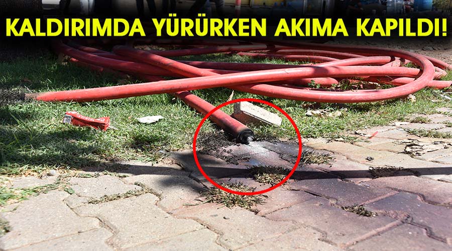 Akıma kapılan çocuk ağır yaralandı!