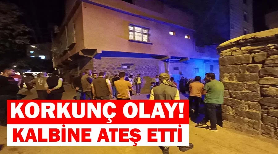 Korkunç olay! Kalbine sıkarak intihar etti