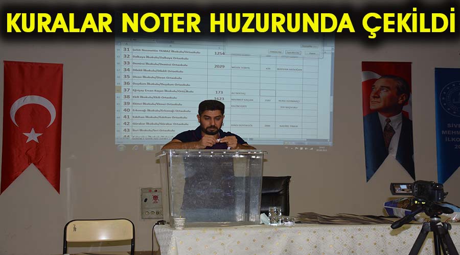 İŞ-KUR kura çekimleri noter huzurunda yapıldı
