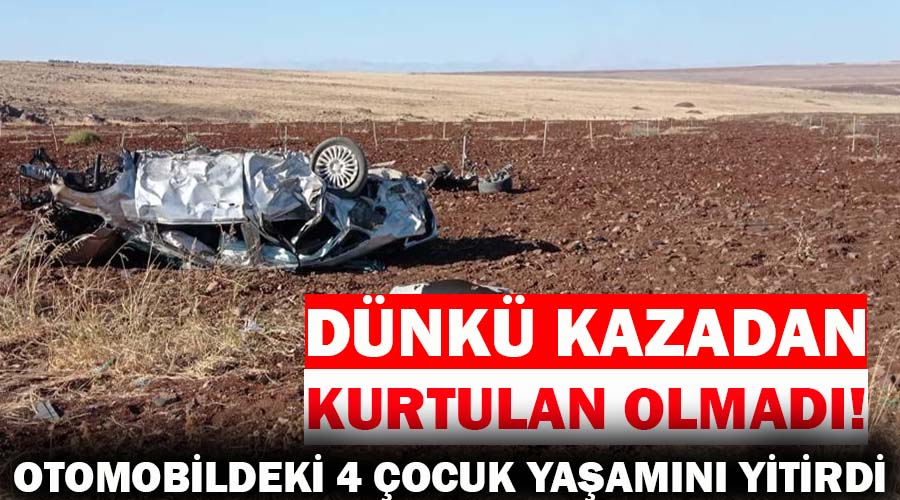 Kazada ölenlerin sayısı 4’e yükseldi