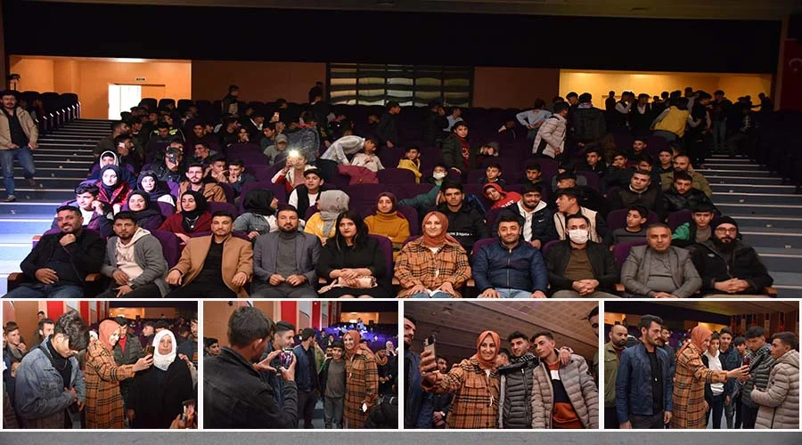 Başkan Ayşe Çakmak, sosyal medya fenomenleri ve gençlerle bir araya geldi