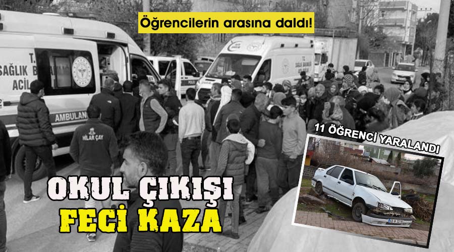 Okul çıkışı facianın eşiğinden dönüldü!