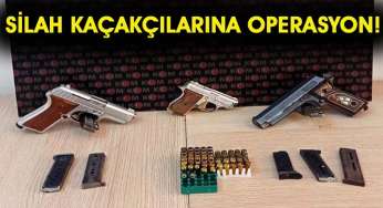 Siverek merkezli silah kaçakçılığı operasyonu!