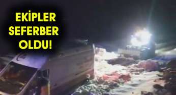 Belediye ekipleri doğum hastası kadın için seferber oldu