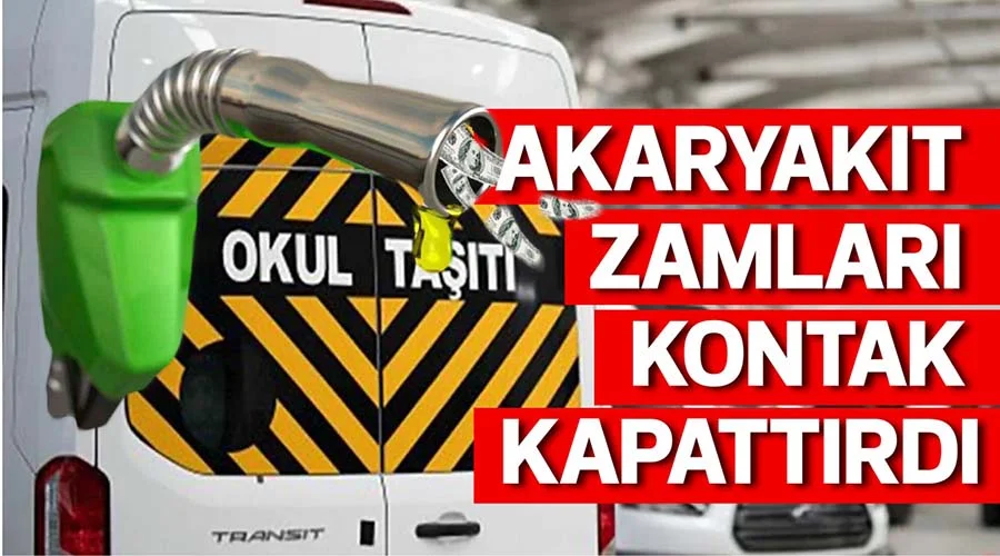 Servis sürücüleri kontak kapattı öğrenciler okula gidemiyor