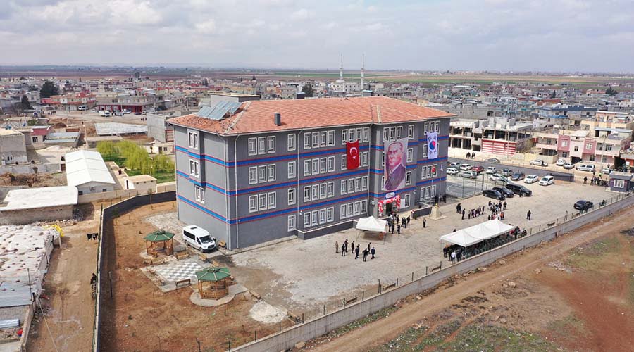 Kore Cumhuriyeti’nce yaptırılan sağlık merkezi ve okulun açılışı yapıldı