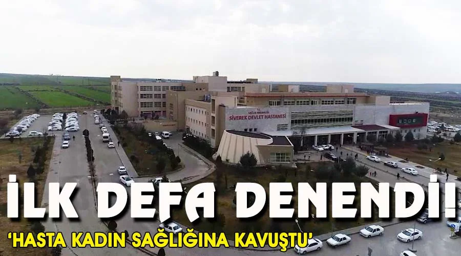 Kapalı böbrek ameliyatı başarıyla yapıldı