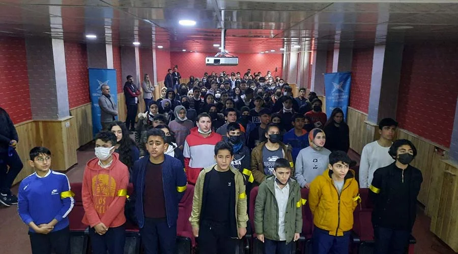 Gençler Çanakkale Zaferini unutmadı