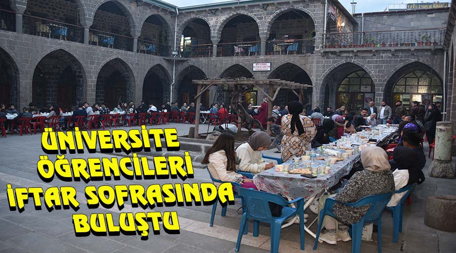 Üniversite öğrencilerine iftar programı düzenlendi