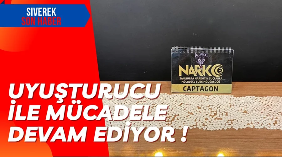 Şanlıurfa’da uyuşturucu operasyonu: 16 gözaltı