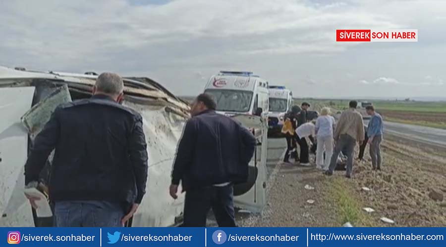 Takla atan otomobildeki 4 kişi yaralandı!