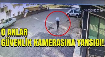 Hırsızlık anları güvenlik kamerasına yansıdı!