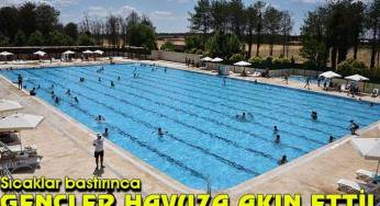 Havaların ısınmasıyla havuz sezonu açıldı