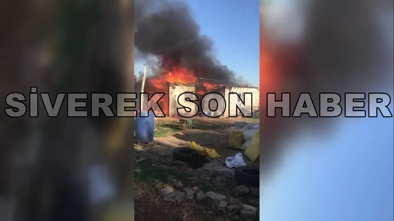 Yaşlı çiftin evi, yangında küle döndü