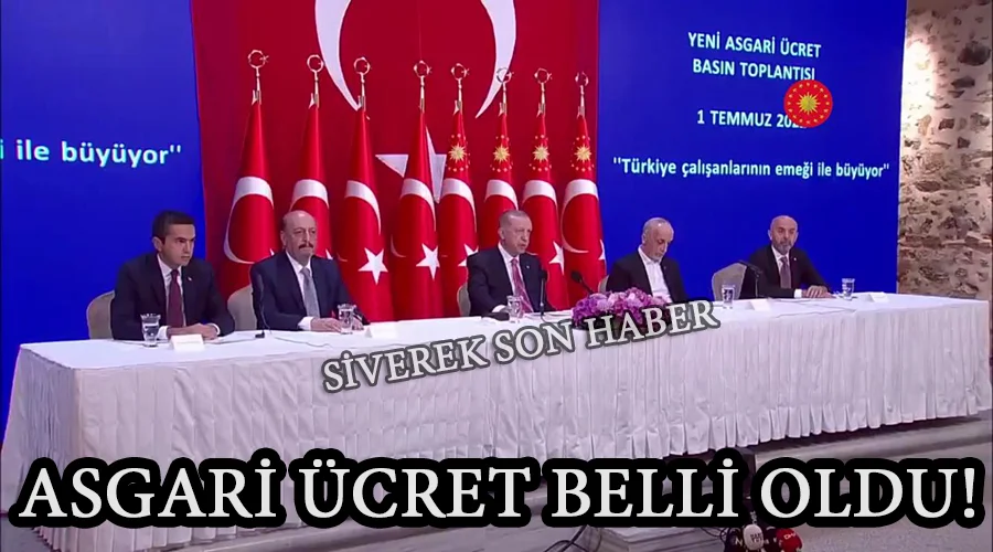 Asgari ücret zam oranı belli oldu!