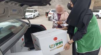 İHH, ihtiyaç sahiplerine gıda desteğinde bulundu