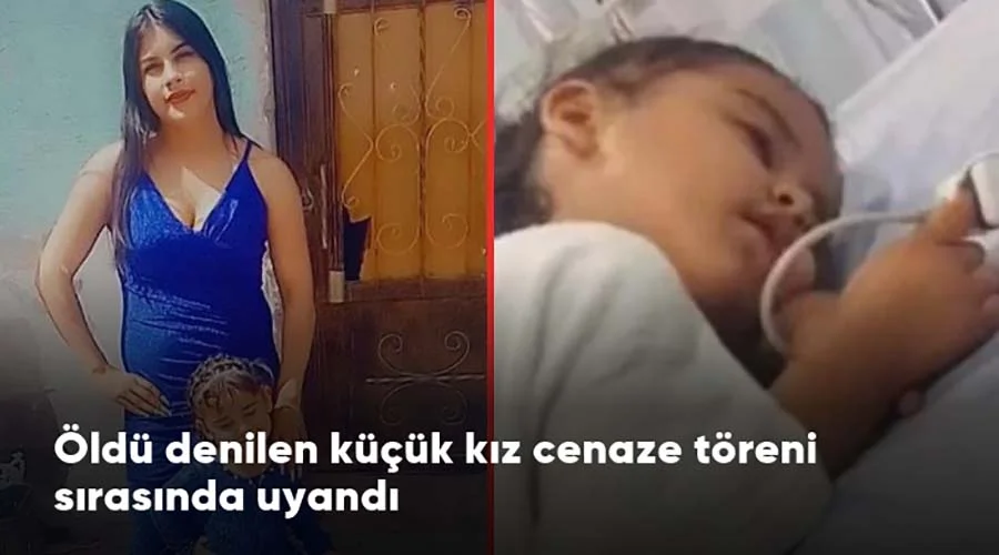 Öldü sanılan küçük kız cenaze töreni sırasında uyandı!