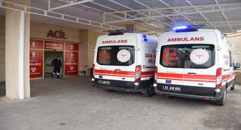 Şarampole devrilen otomobildeki 2 kişi yaralandı