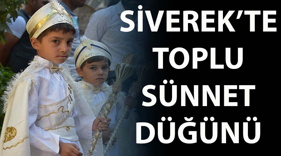 Toplu sünnet töreninde 150 çocuk sünnet oldu