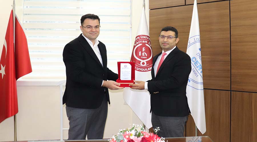 Harran Üniversitesi hastanesinde devir teslim töreni yapıldı